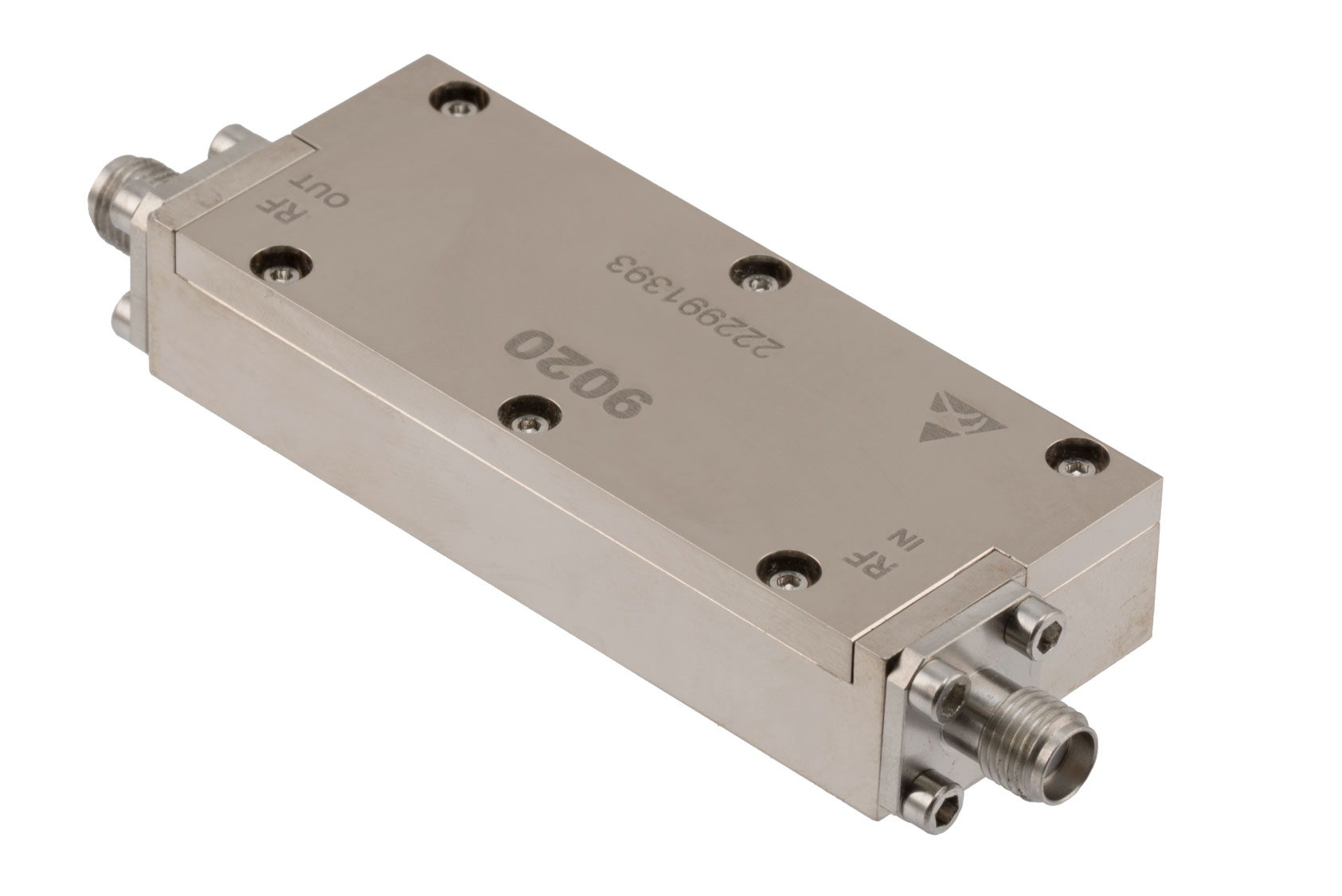 Negative Slope Equalizer, 1 GHz to 4 GHz, 6 dB Fixed Equalizing Value, 0.6 dB Loss, Max Pin 250 mW, SMA