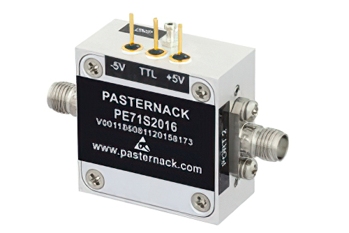 SPST PIN Diode Switch Operating From 2 GHz to 26.5 GHz Up to +30 dBm and SMA