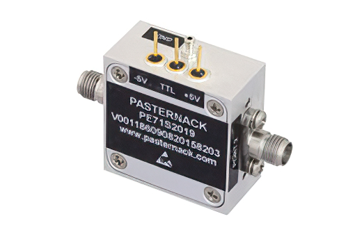 SPST PIN Diode Switch Operating From 2 GHz to 40 GHz Up to +30 dBm and 2.92mm