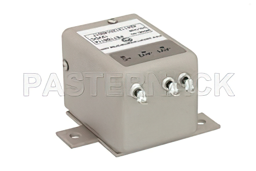 Transfer Electromechanical Relay Latching Switch, DC to 26.5 GHz, 20W, 12V Self Cut Off, Diodes, SMA