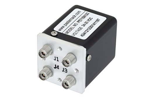 Transfer Electromechanical Relay Latching Switch, DC to 40 GHz, 5W, 28V Self Cut Off, Diodes, 2.92mm