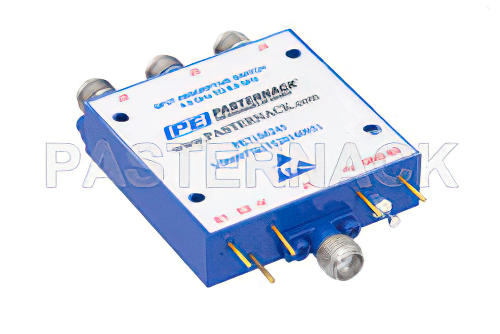 Absorptive SP3T PIN Diode Switch Operating From 4 GHz to 8 GHz Up to 0.1 Watts (+20 dBm) and Field Replaceable SMA