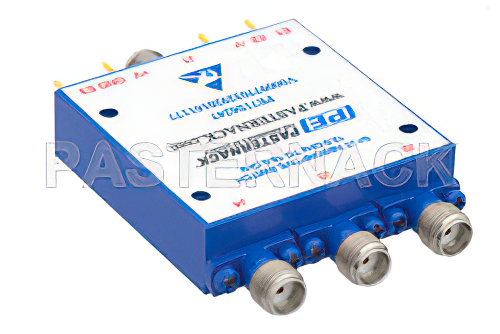 Absorptive SP3T PIN Diode Switch Operating From 12 GHz to 18 GHz Up to 0.1 Watts (+20 dBm) and Field Replaceable SMA