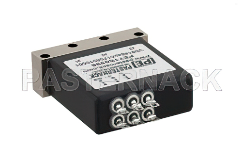 SPDT Electromechanical Relay Latching Switch, DC to 18 GHz, up to 90W, 12V, Indicators, SMA