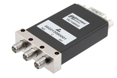 SPDT, IP64 Rated Electromechanical Relay Failsafe Switch, DC to 18 GHz ...