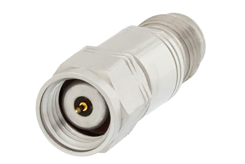 20 dB Fixed Attenuator, 1.85mm Male to 1.85mm Female Passivated Stainless Steel Body Rated to 1 Watt Up to 65 GHz