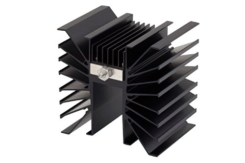 10 dB Fixed Attenuator, SMA Female To SMA Female Directional Black Aluminum Heatsink Body Rated To 300 Watts Up To 3 GHz