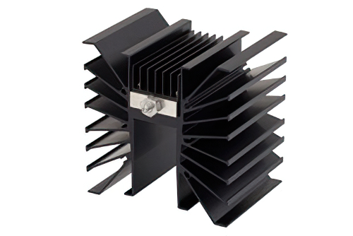 40 dB Fixed Attenuator, SMA Female To SMA Male Directional Black Aluminum Heatsink Body Rated To 300 Watts Up To 3 GHz