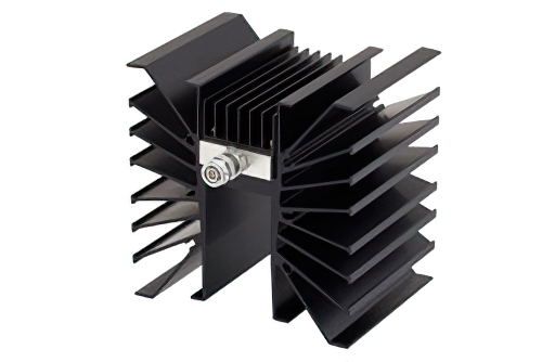 3 dB Fixed Attenuator, TNC Male To TNC Female Directional Black Aluminum Heatsink Body Rated To 300 Watts Up To 3 GHz