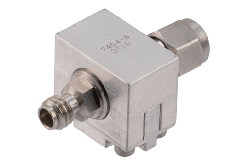 6 dB Fixed Attenuator, 1.0 mm Male to 1.0 mm Female Rated to 0.5 Watts Up to 110 GHz