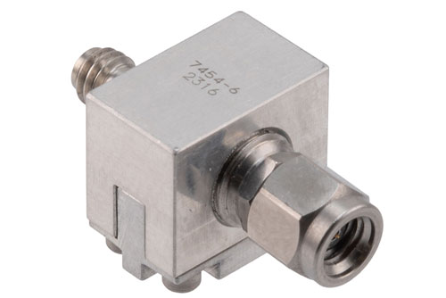 6 dB Fixed Attenuator, 1.0 mm Male to 1.0 mm Female Rated to 0.5 Watts Up to 110 GHz