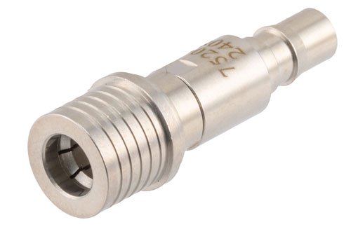 3 dB Fixed Attenuator, QMA Male to QMA Female Brass Tri-Metal Body Rated to 2 Watts Up to 6 GHz