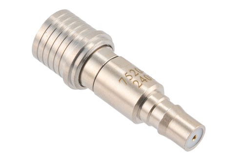 6 dB Fixed Attenuator, QMA Male to QMA Female Brass Tri-Metal Body Rated to 2 Watts Up to 6 GHz