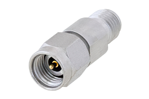 0 dB Fixed Attenuator, 2.92mm Male to 2.92mm Female Passivated Stainless Steel Body Rated to 0.5 Watts Up to 40 GHz