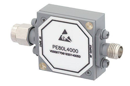 High Power Limiter, SMA, 100W Peak Power, 10 ns Recovery, 14 dBm Flat Leakage, 12 GHz to 18 GHz