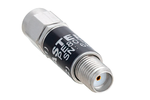 Tunnel Diode Zero Bias Detector, SMA, 5 nsec Pulse Risetime, Positive Video Out, +17 dBm max Pin, 100 MHz to 2 GHz