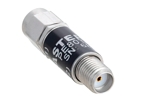 Tunnel Diode Zero Bias Detector, SMA, 5 nsec Pulse Risetime, Positive Video Out, +17 dBm max Pin, 100 MHz to 4 GHz