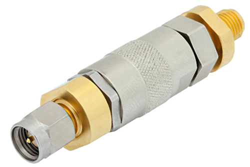 Adjustable Phase Trimmer, DC to 18 GHz, With an Adjustable Phase of 9.5 Deg. Per GHz and SMA