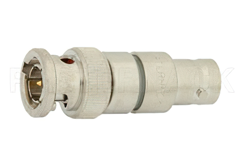 DC Block on Inner and Outer Conductor 75 Ohm BNC Male to BNC Female Operating From 100 MHz to 4 GHz