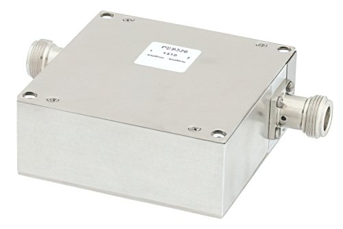 High Power Isolator With 20 dB Isolation From 450 MHz to 520 MHz, 150 Watts And N Female