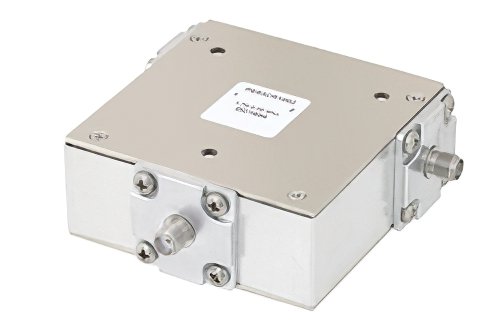 High Power Circulator with 20 dB Isolation from 1.7 GHz to 2.2 GHz, 100 Watts and SMA Female