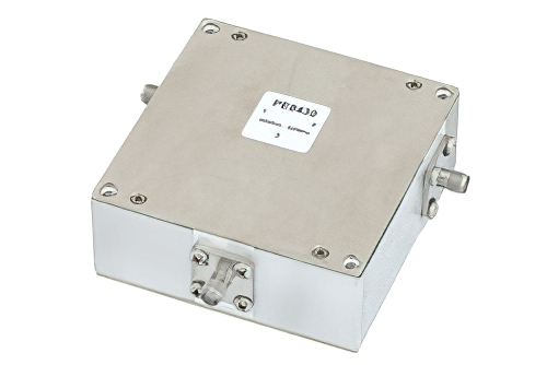 High Power Circulator With 20 dB Isolation From 450 MHz to 520 MHz, 150 Watts And SMA Female