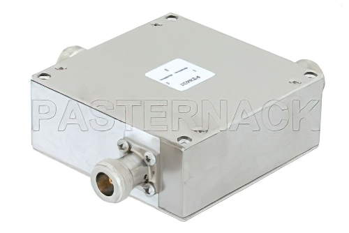 High Power Circulator With 20 dB Isolation From 450 MHz to 520 MHz, 150 Watts And N Female