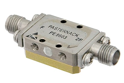 50 Ohm SMA Frequency Doubler With Input From 9 GHz to 13 GHz And Output From 18 GHz to 26 GHz With 10 dB Conversion Loss