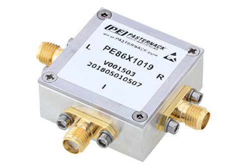 Double Balanced Mixer Operating from 40 MHz to 2.5 GHz with an IF Range from DC to 1 GHz and LO Power of +13 dBm, SMA