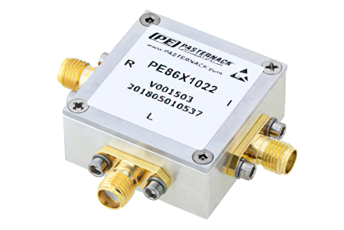 Double Balanced Mixer Operating from 5 MHz to 3.5 GHz with an IF Range from 5 MHz to 2.5 GHz and LO Power of +13 dBm, SMA