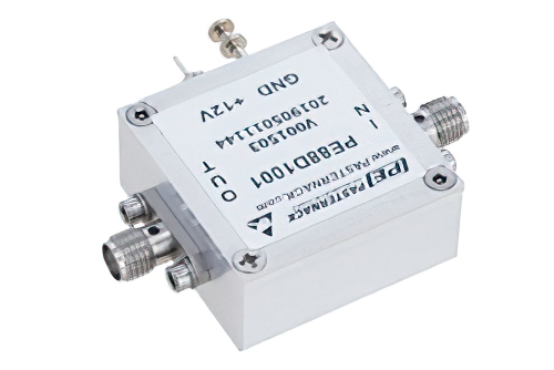 Frequency Divider, Divide by 10 Prescaler Module, 100 MHz to 12.5 GHz, SMA