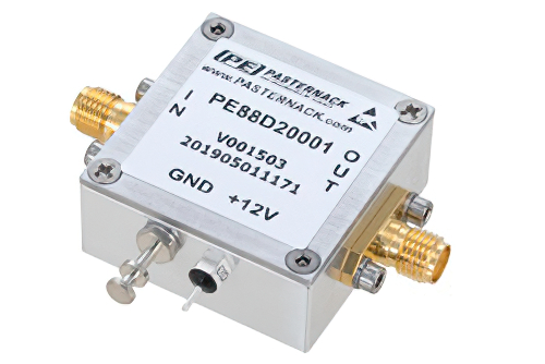 Frequency Divider, Divide by 20 Prescaler Module, 200 MHz to 6 GHz, SMA