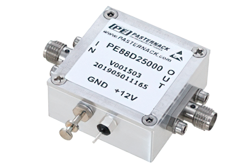 Frequency Divider, Divide by 5 Prescaler Module, 100 MHz to 7 GHz, SMA
