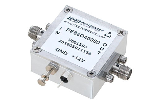 Frequency Divider, Divide by 40 Prescaler Module, 100 MHz to 12 GHz, SMA