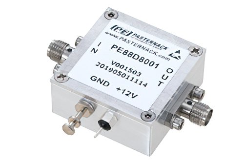 Frequency Divider, Divide by 8 Prescaler Module, 500 MHz to 18 GHz, SMA