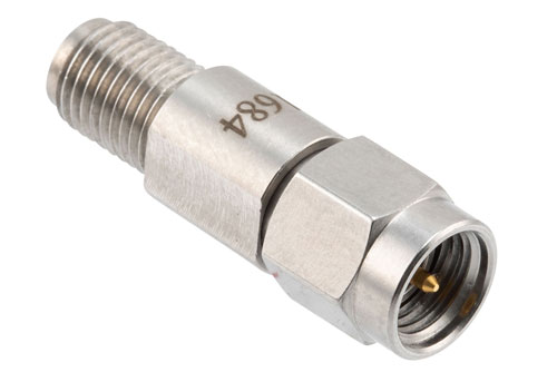 High Temperature Adapter 3.5mm Male to 3.5mm Female, 34.5GHz VSWR1.25 ...