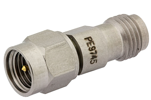 3.5mm Male (Plug) to 2.4mm Male (Plug) Adapter, Passivated