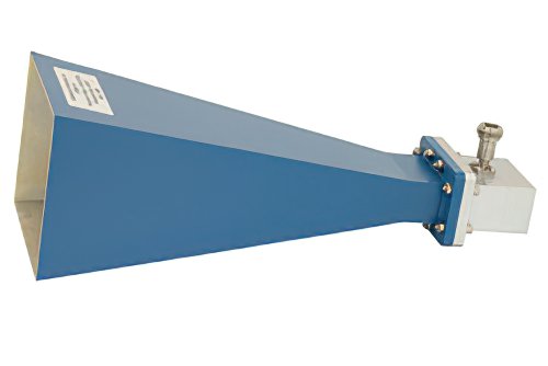WR-187 Waveguide Standard Gain Horn Antenna Operating From 3.95 GHz to 5.85 GHz With a Nominal 15 dB Gain N Female Input