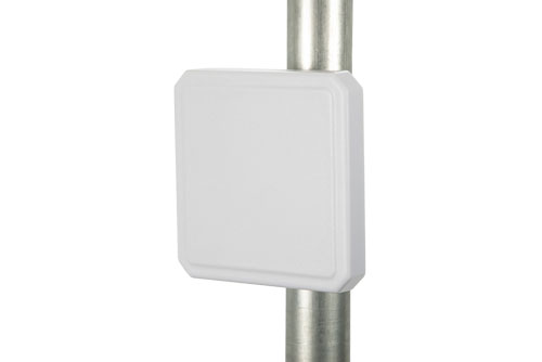 902 to 928 MHz RFID Flat Panel Antenna, RHCP, 6 dBi, White ABS, SMA Female, IP65