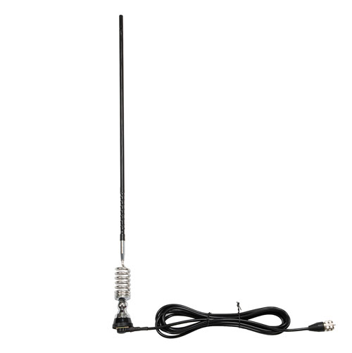 27 MHz Omni Antenna 4 dBi Gain, Spring UHF Male Connector