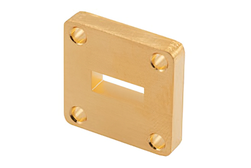 WR-42 Waveguide Shim, UG-Cover Square flange, 4mm Copper