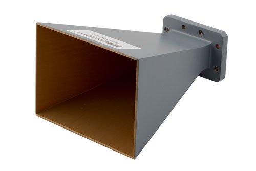 WR-137 Waveguide Antenna, 5.85 GHz to 8.2 GHz Frequency Range, 15 dBi Gain,