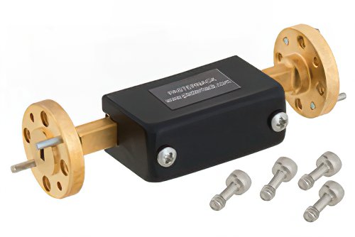 WR-12 Waveguide Fixed Attenuator, 10 dB, from 60 GHz to 90 GHz, UG-387 ...