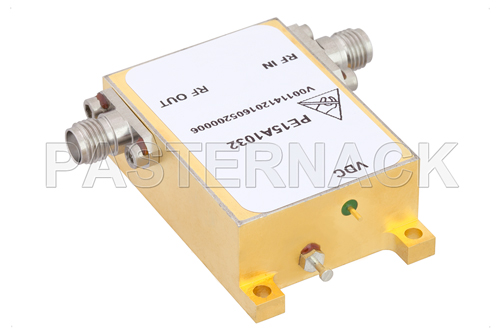 4.5 dB NF, 20 dBm P1dB, 6 GHz to 12 GHz, Low Phase Noise Amplifier 11 dB Gain, SMA