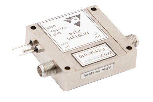 40 dB Variable Gain Amplifier, 10 dBm P1dB, 1 GHz to 26.5 GHz, 20 dB Gain Control, 6.5 dB NF, SMA