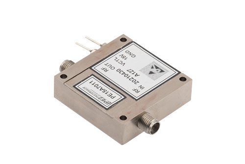 40 dB Variable Gain Amplifier, 10 dBm P1dB, 1 GHz to 40 GHz, 20 dB Gain Control, 5 dB NF, 2.92mm