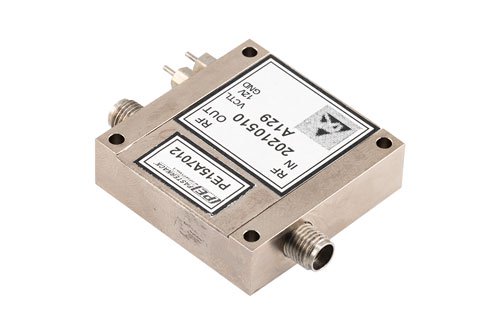 40 dB Variable Gain Amplifier, 11 dBm P1dB, 18 GHz to 40 GHz, 20 dB Gain Control, 5 dB NF, 2.92mm