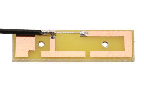 3 dBi Embedded PCB Antenna 2,400-2,500 MHz UMCX Connector