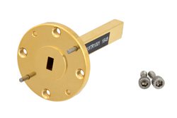 PE-W19TR1001 - 2 Watts Low Power Instrumentation Grade WR-19 Waveguide Load 40 GHz to 60 GHz