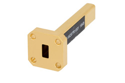 PE-W28TR1001 - 5 Watts Low Power Instrumentation Grade WR-28 Waveguide Load 26.5 GHz to 40 GHz